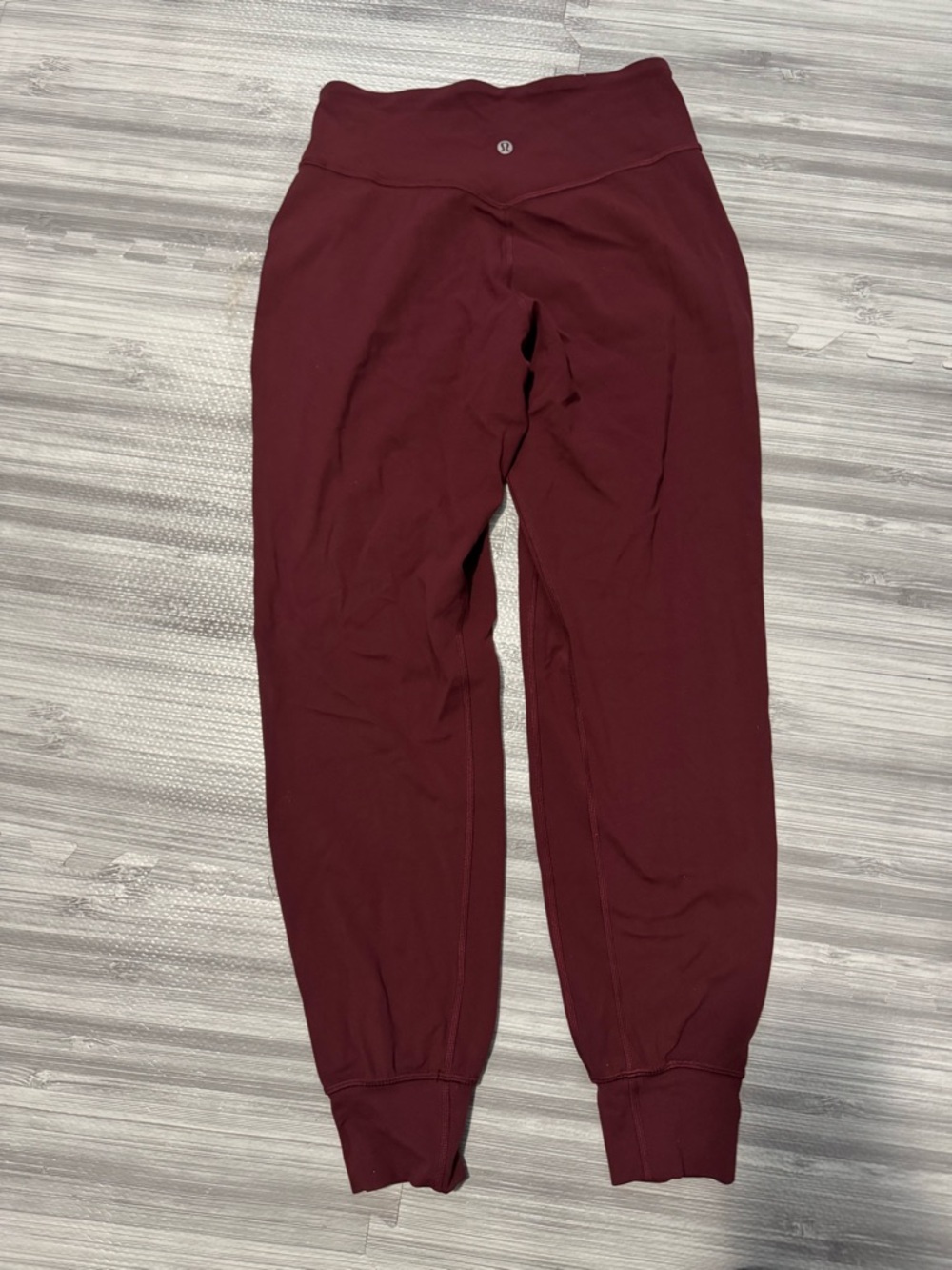 lululemon align athletica Burgundy Jogger Bottoms